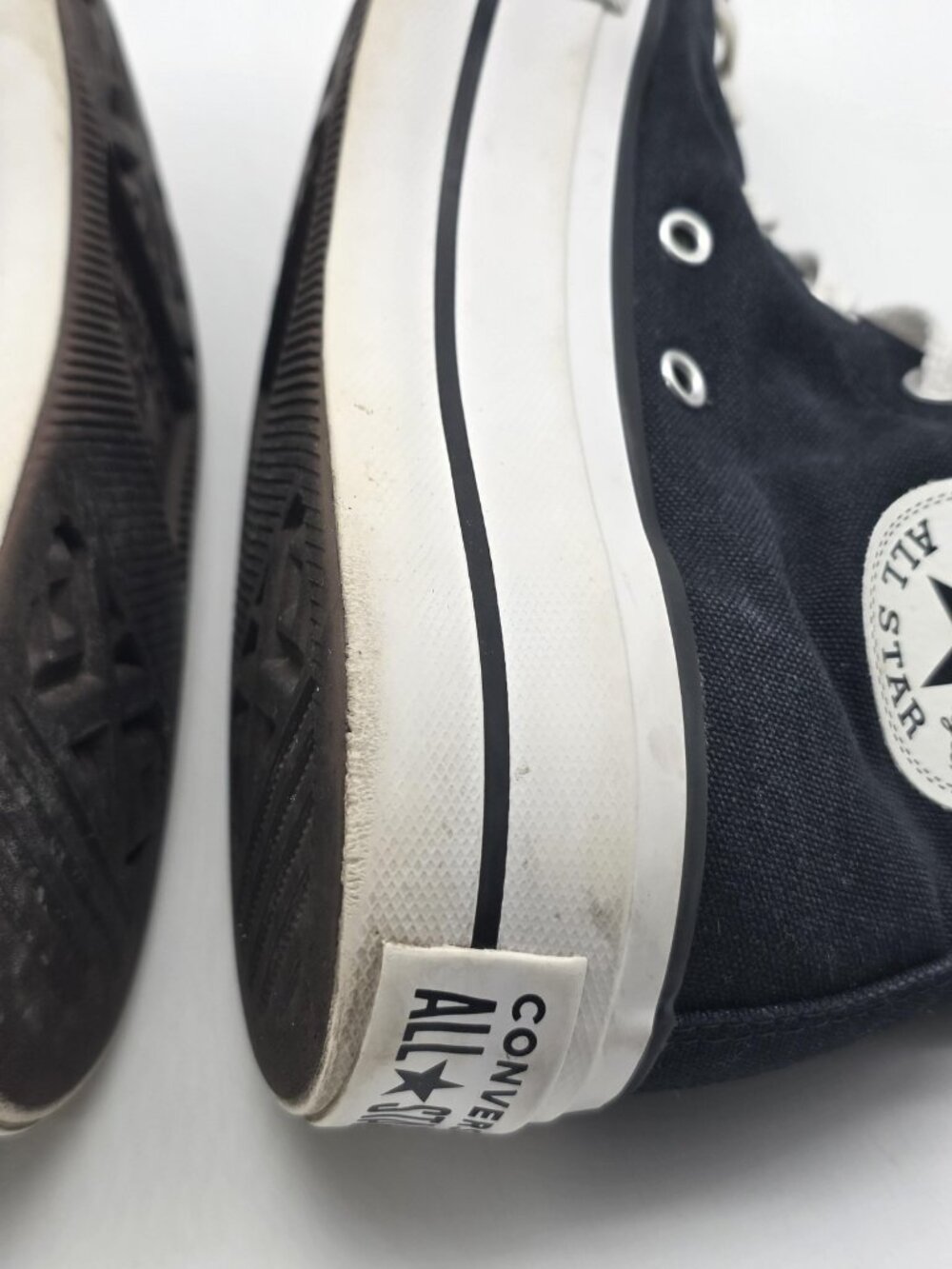 Converse All Star 2 Shoe Women 7 Lift Platform High Top Sneakers Damaged 560845C - Picture 11 of 16